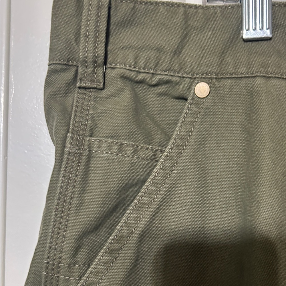 Alpine Design Men's Dark Green Cargo Pants - Picture 4 of 8